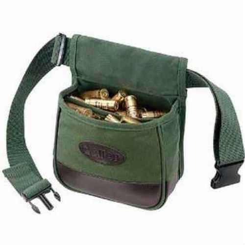 Allen Cases Double Shooters Bag With Belt Heavy Canvas Green 2102